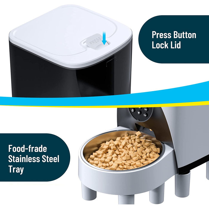 ESHOO Automatic Cat Feeders Wayfair